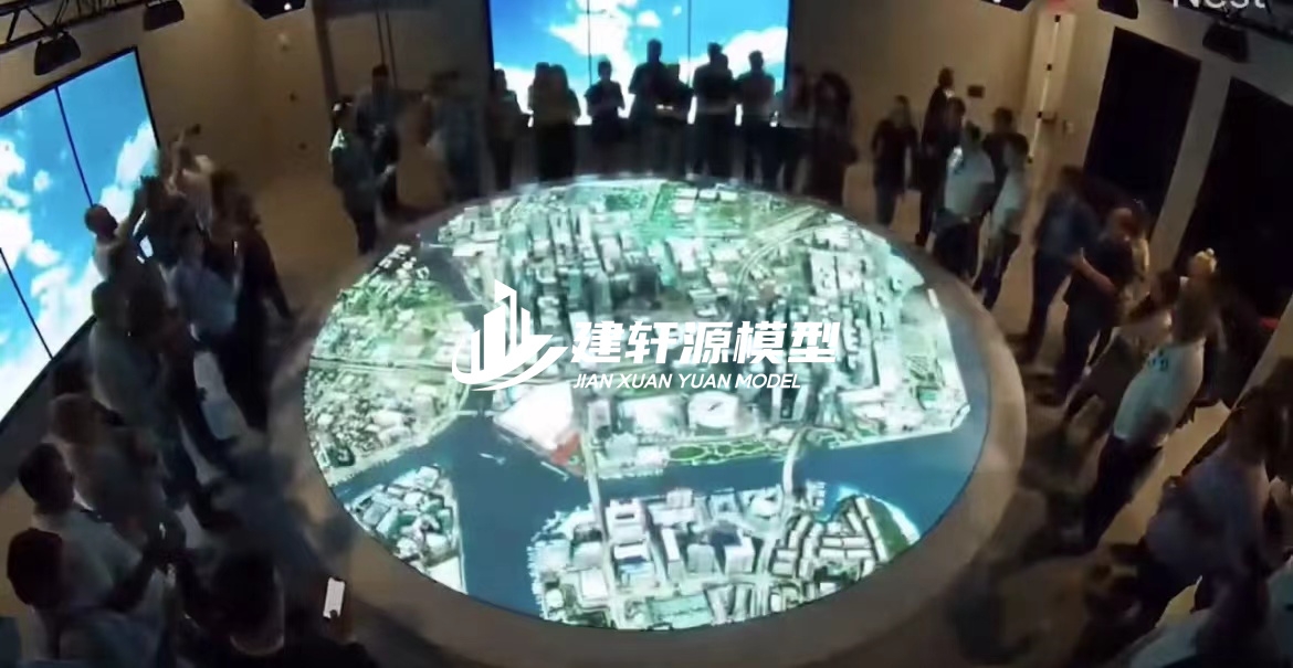 东方投影沙盘模型定制